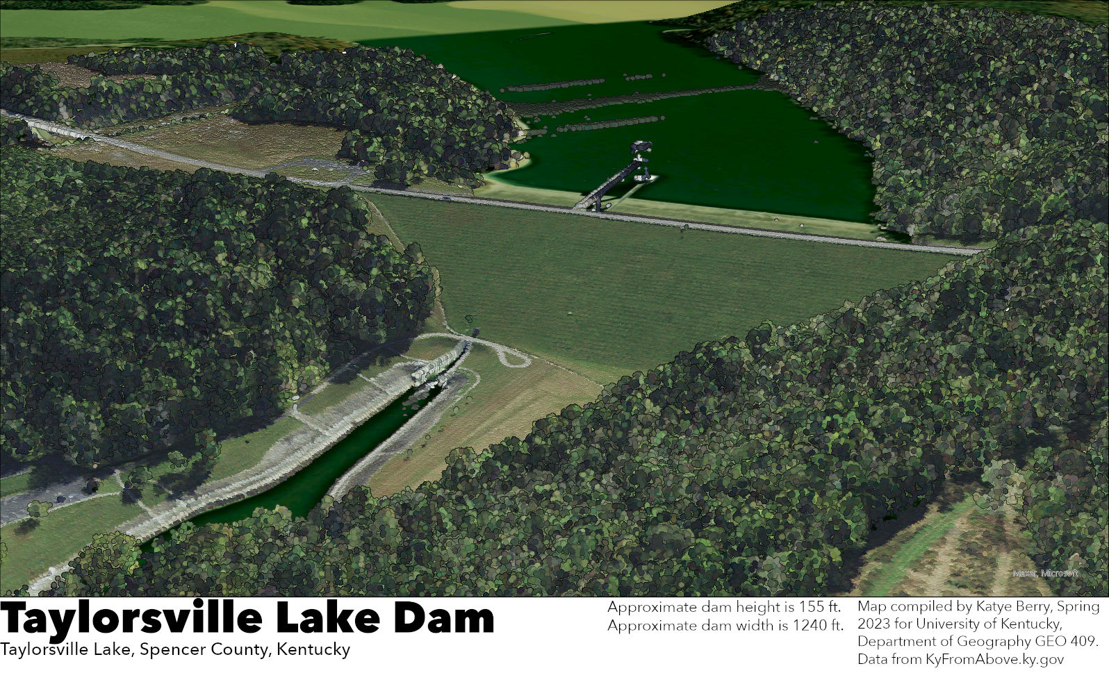 Taylorsville Lake Dam